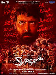 Super 30 2019 300MB 480p Full Movie Download Filmy4Fly